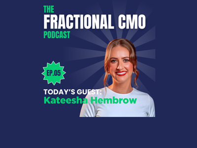 S2 I EP.6- Kateesha Hembrow I Cemoh Fractional Marketing Podcast
