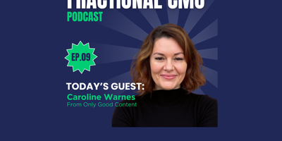 S2 I EP.9 Caroline Warnes I Cemoh Fractional Marketing Podcast