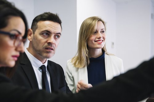 close-up-view-modern-business-people