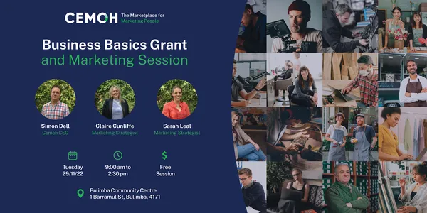 Business Basics Grant and Marketing Info Session