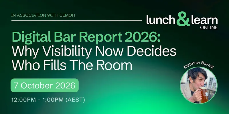 Digital Bar Report 2026: Why visibility now decides who fills the room