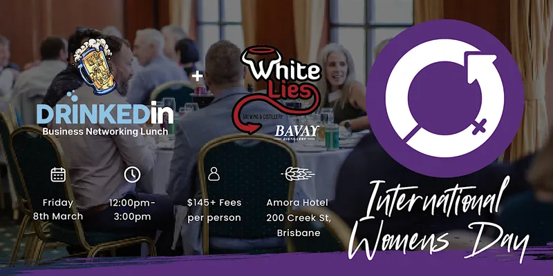 DrinkedIn 8: Celebrating International Women's Day