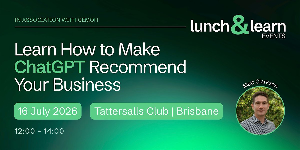 Learn How to Make ChatGPT Recommend Your Business
