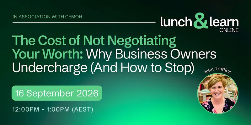 The cost of not negotiating your worth. Why business owners undercharge.
