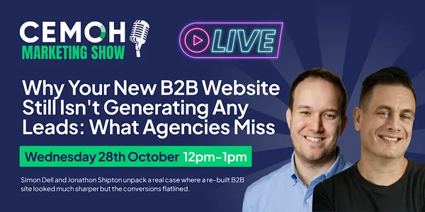 Why your new B2B website still isn't generating leads: what agencies miss