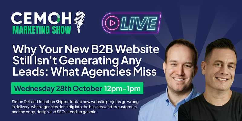 Why your new B2B website still isn't generating leads: what agencies miss