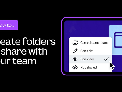 How to Share Specific Folders and Designs in Canva